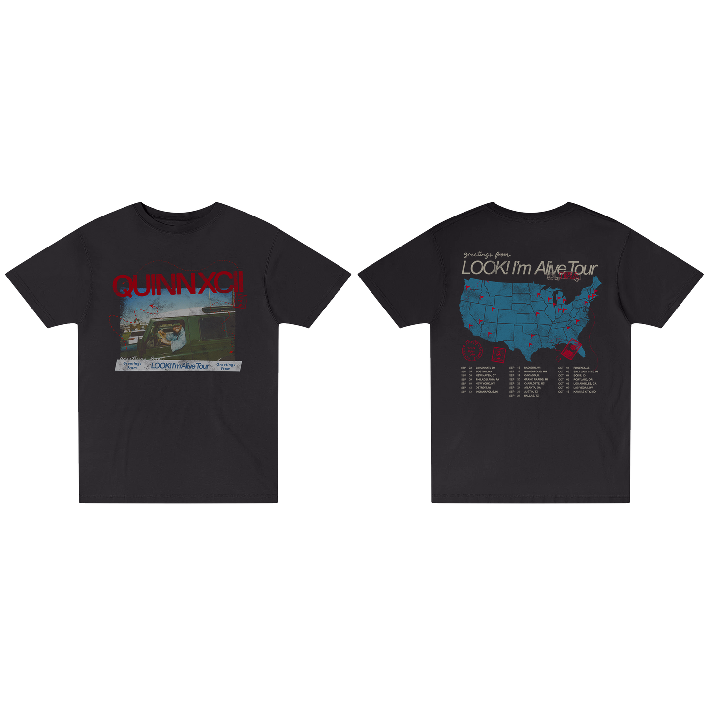 LOOK! I'm Alive Tour T-Shirt