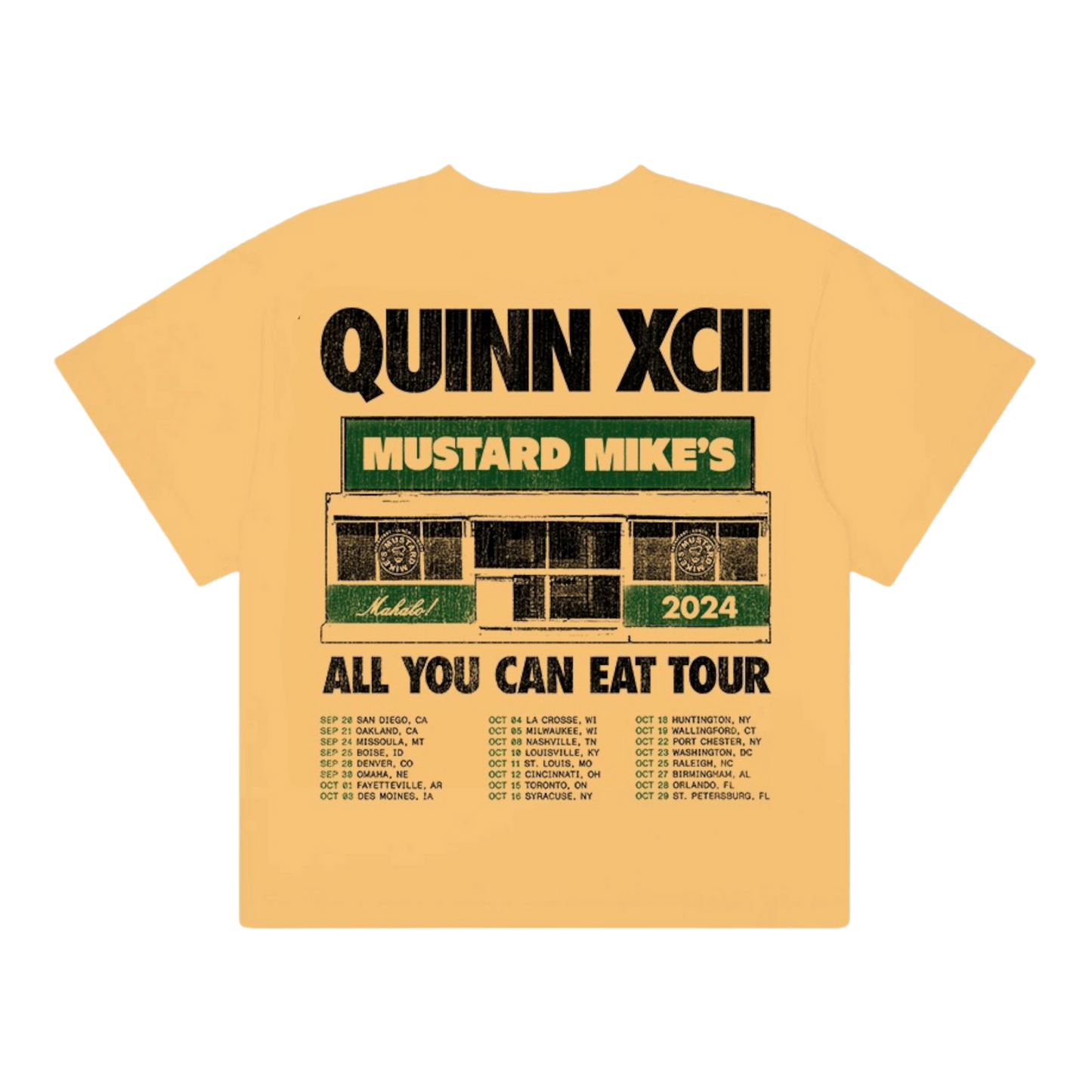 AYCE I Ate At Tour Date T-Shirt