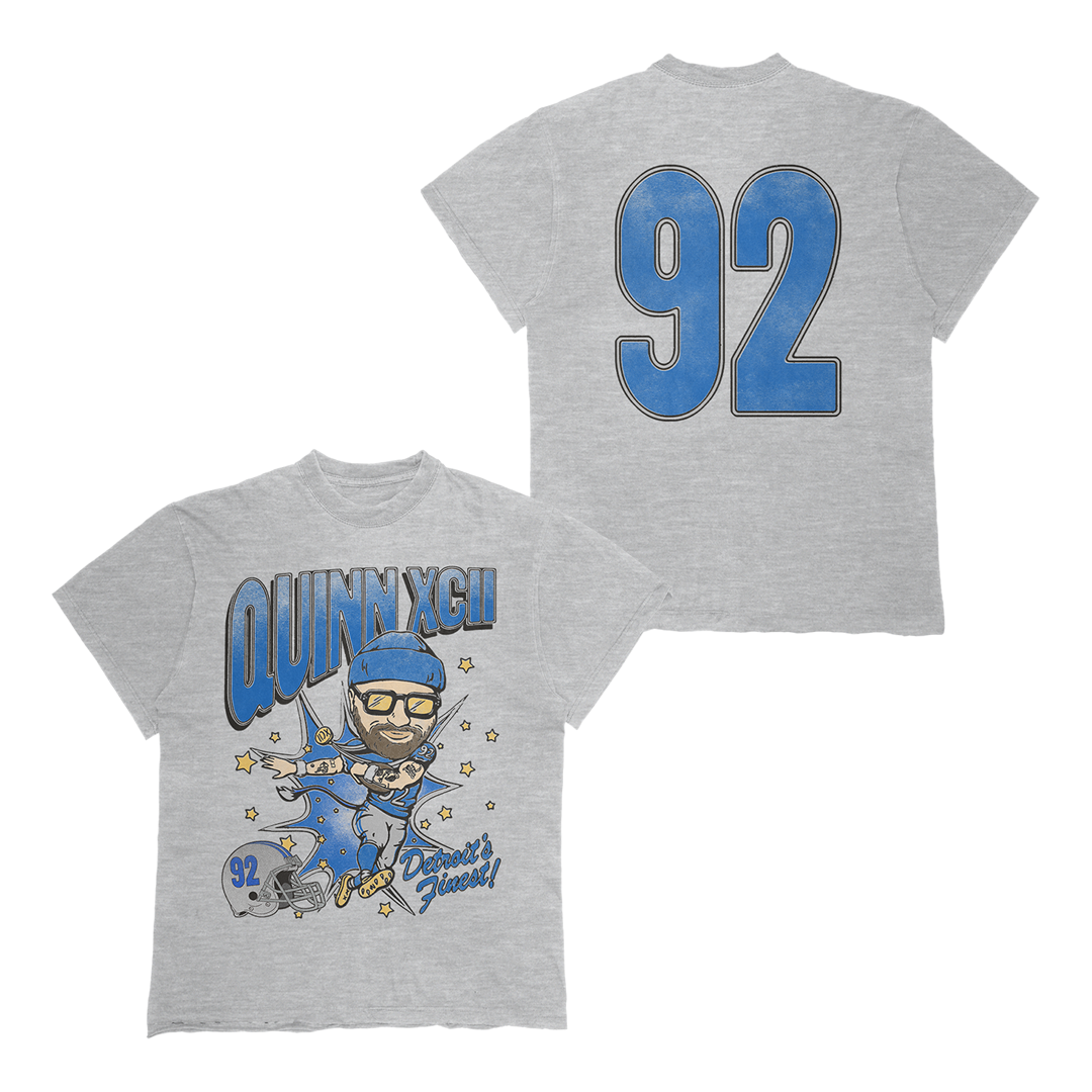 Detroit's Finest Football T-Shirt – Quinn XCII