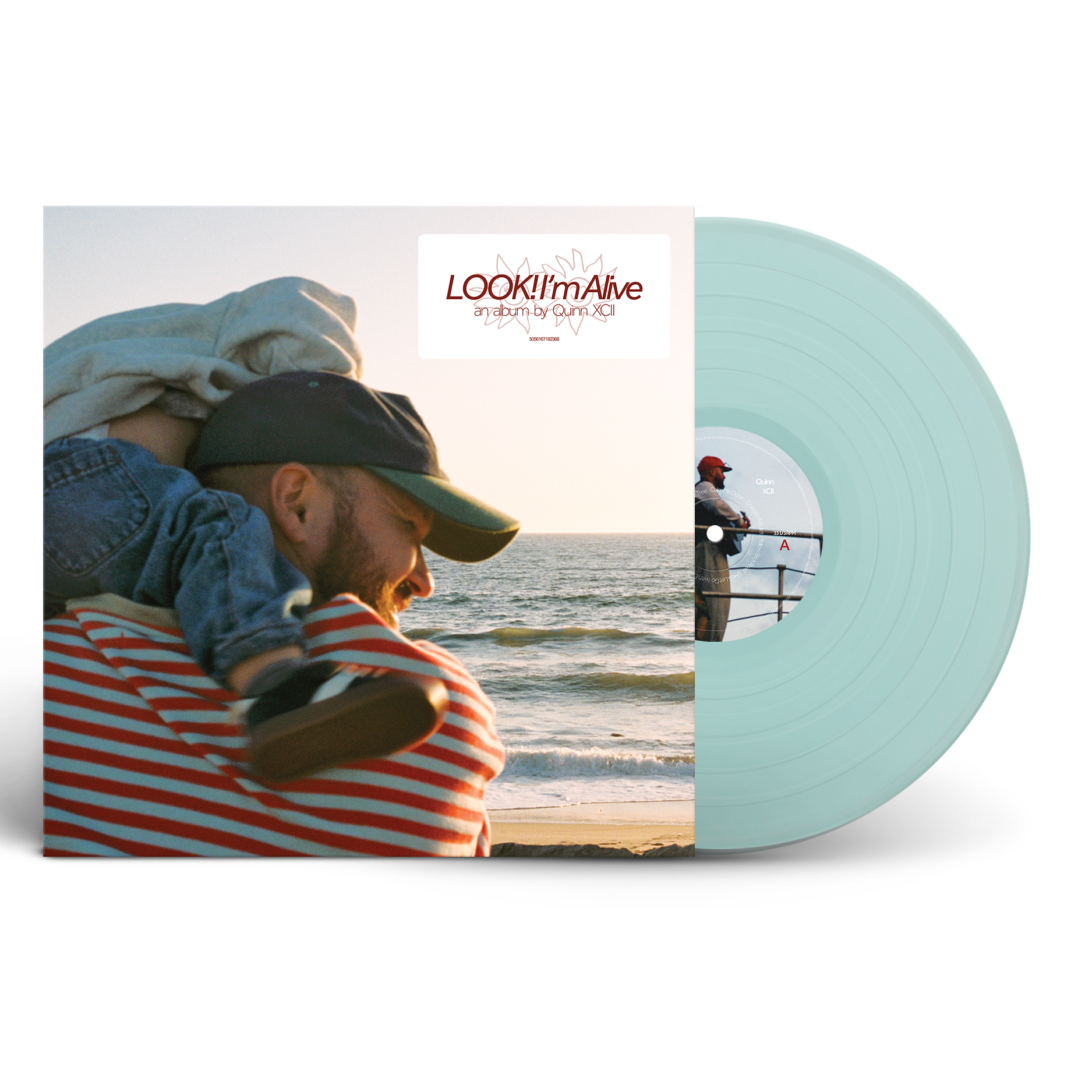 LOOK! I'm Alive Exclusive Ice Blue Disc LP – Quinn XCII