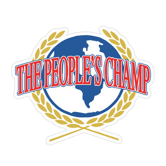 The People's Champ World Sticker