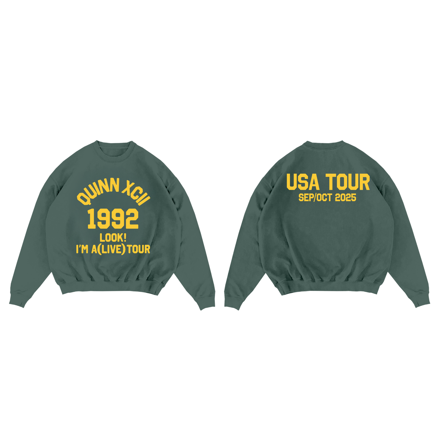 LOOK! I'm Alive USA Tour Crewneck