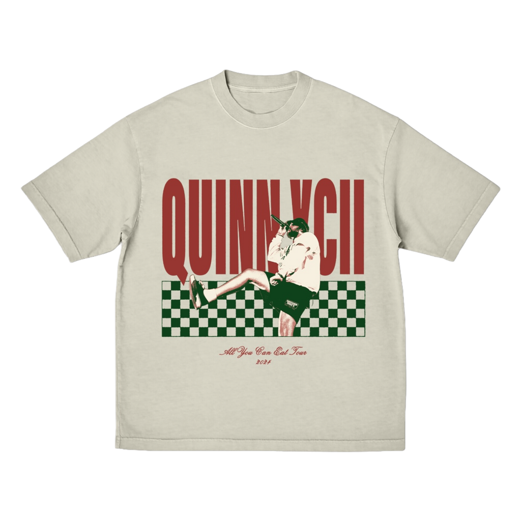 AYCE Checkered Tour Date T-Shirt