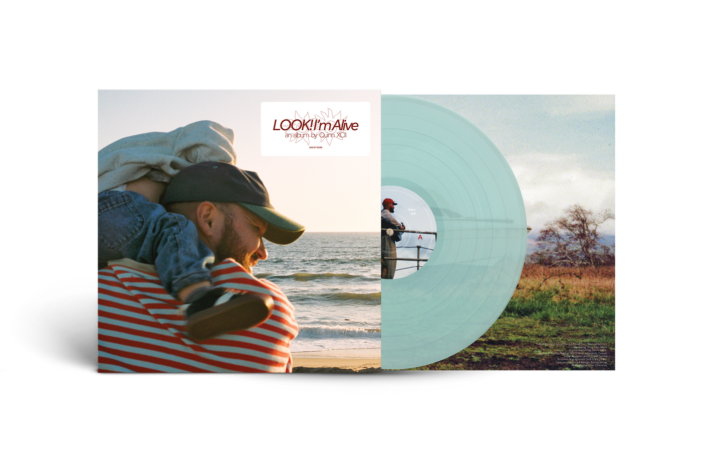 LOOK! I'm Alive Exclusive Ice Blue Disc LP