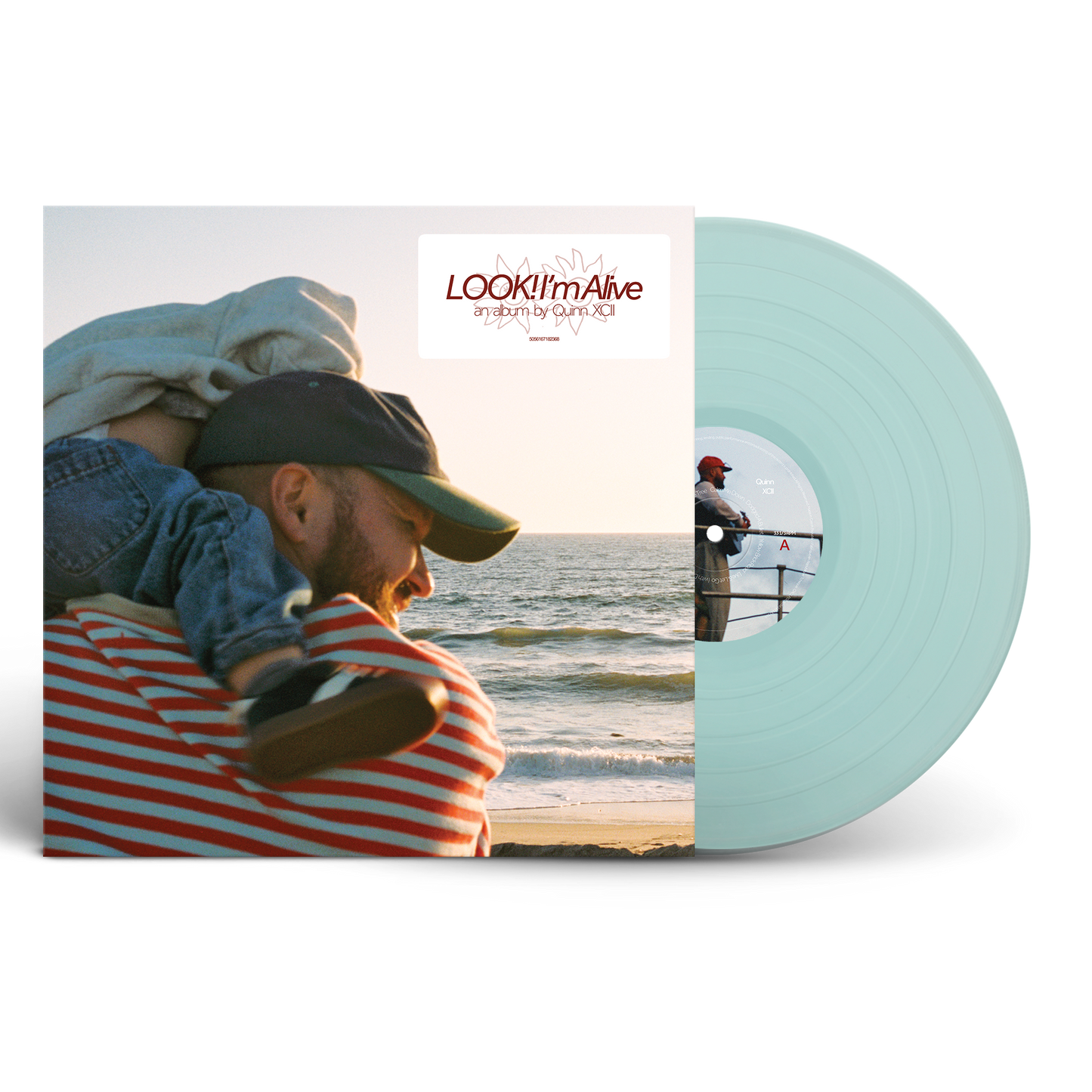 LOOK! I'm Alive Exclusive Ice Blue Disc LP