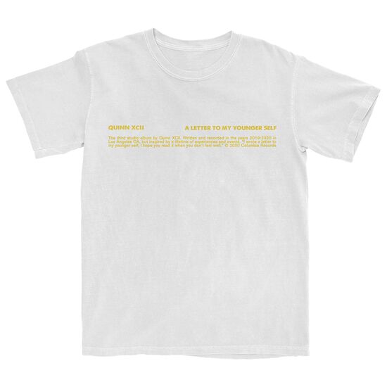Album Cover T-Shirt (White) (2X)