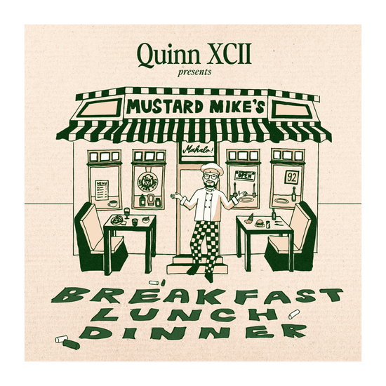 Quinn XCII Presents: Mustard Mike’s (Breakfast, Lunch and Dinner) Signed 2LP Vinyl