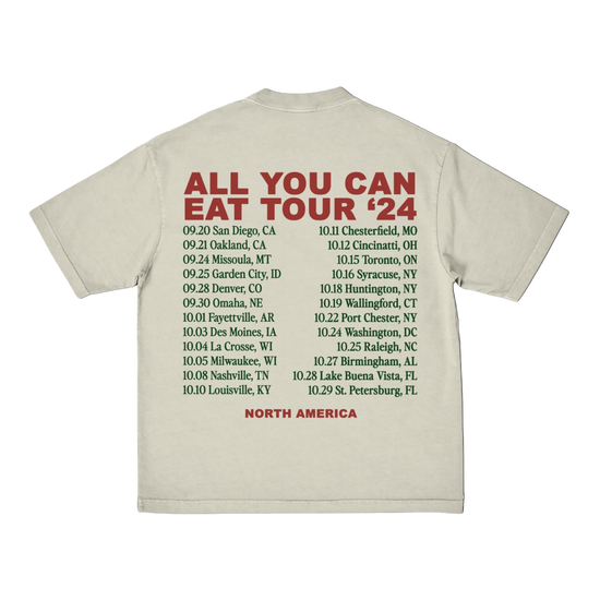 AYCE Checkered Tour Date T-Shirt