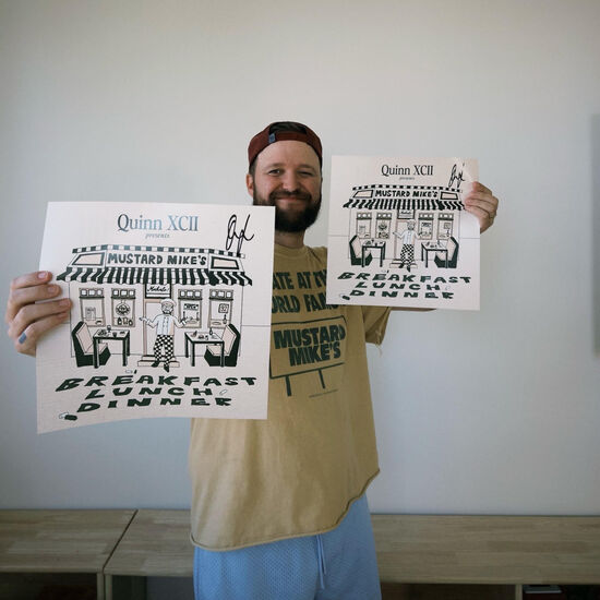 Quinn XCII Presents: Mustard Mike’s (Breakfast, Lunch and Dinner) Signed 2LP Vinyl