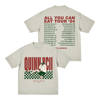 AYCE Checkered Tour Date T-Shirt