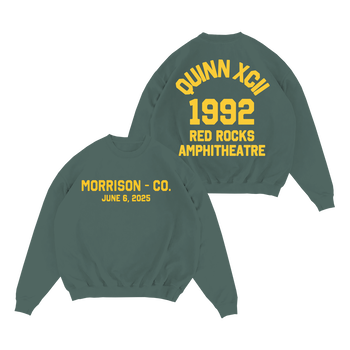 Red Rocks 2025 Collegiate Crewneck